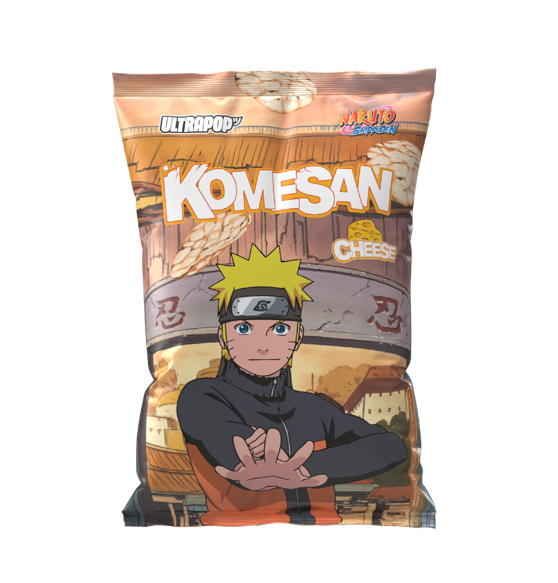ULTRAPOP Crackers de riz complet saveur fromage 60 g