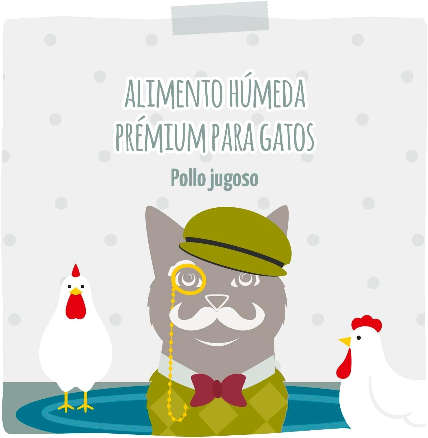 [Peut être servi frais pour l'été] MjAMJAM Nourriture humide pour chat senior au poulet - 400 g x 6