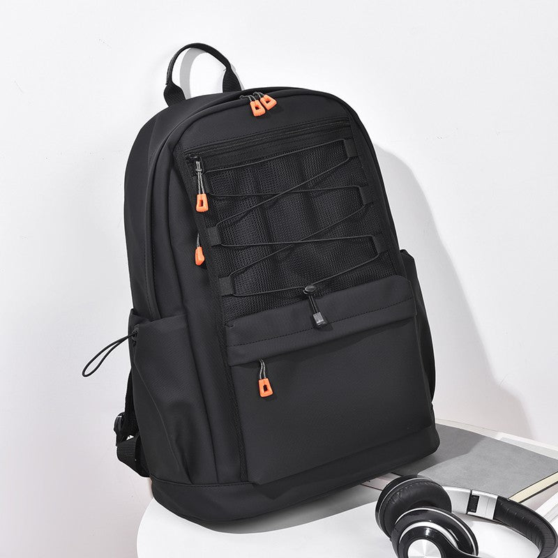 Sac à dos grande capacité Sac à dos durable et léger Multi poches Sac de jour décontracté Sangle réglable Sac de voyage de trekking d'école Pour hommes et femmes