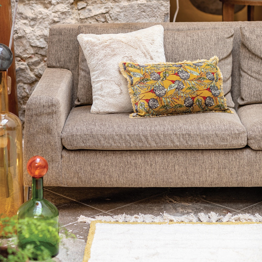 Vivaraise Housse de coussin Kinta Mirabelle