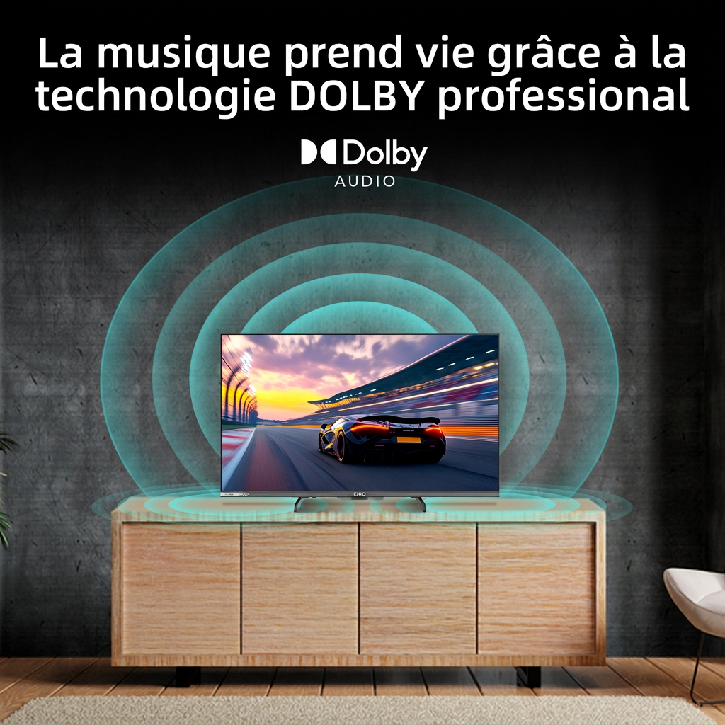 CHiQ QLED Pro TV L40QM10E 40 pouces Full HD Google TV