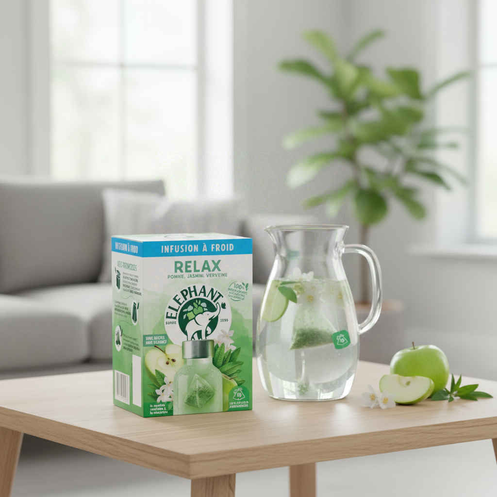 ELEPHANT Infusion à froid Relax 15 sachets