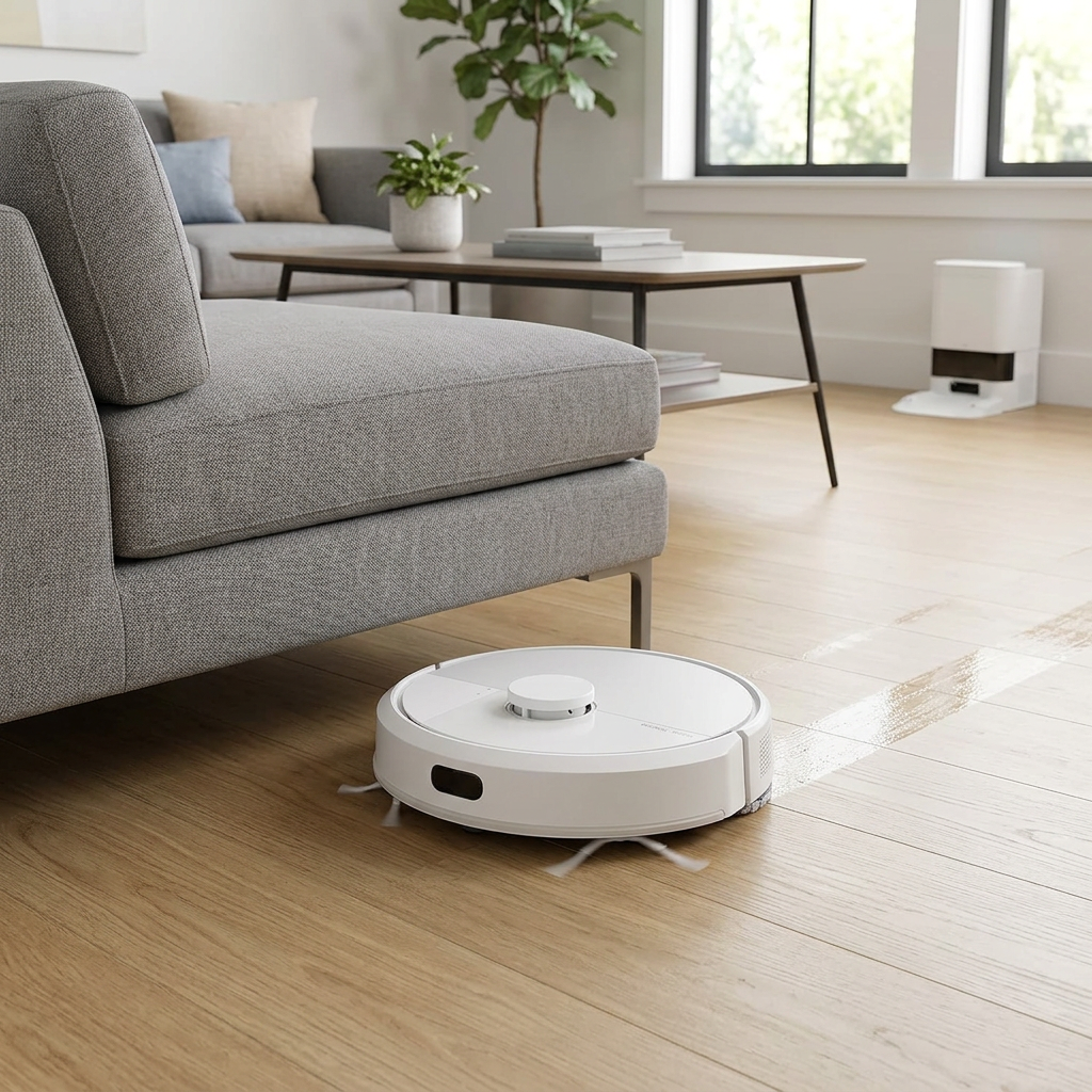 Robot Aspirateur Laveur Roomba 115 AE Blanc