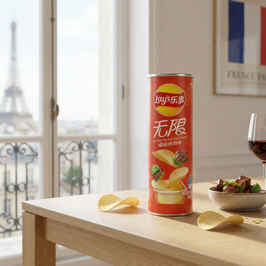 Lays Chips saveur barbecue à la flamme - 90 g