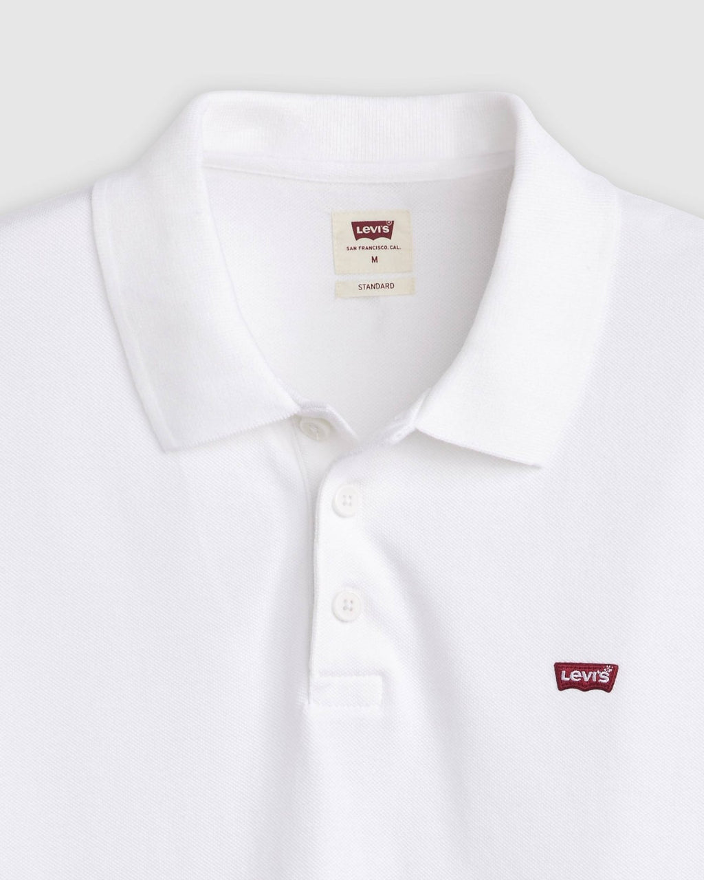 LEVI'S Housemark Polo Blanc