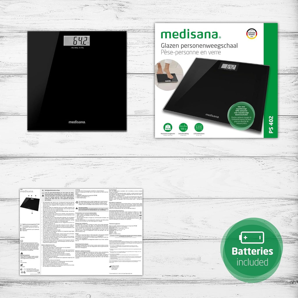 Pèse-personne Medisana PS 402 - Noir