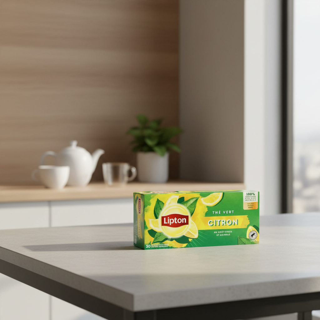 Lipton Thé vert citron x30 48 g