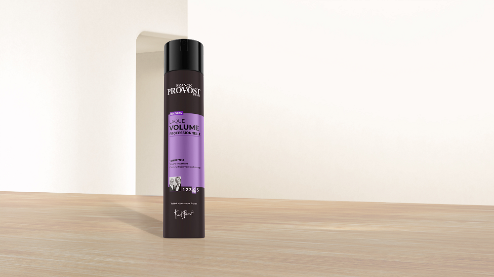 FRANCK PROVOST Laque Professionnelle Volume Tenue 72h 300ml