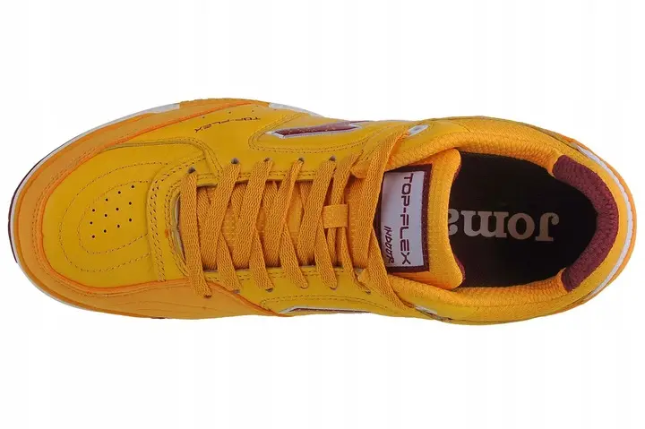 JOMA Chaussures de futsal Top Flex intérieures Jaune/Rouge 40