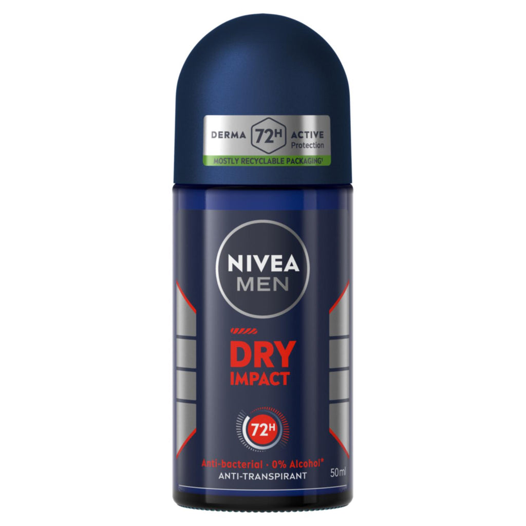 NIVEA MEN Déodorant Aisselles Dry Impact Protection 72h Bille 50ml
