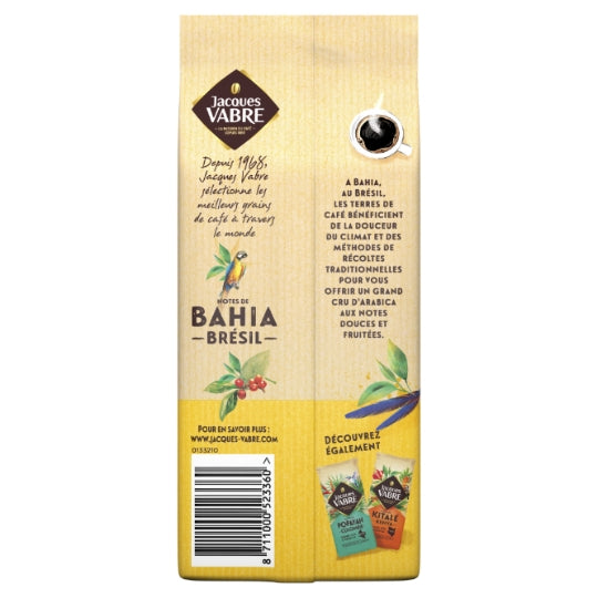 JACQUES VABRE cafe moulu bahia 250g