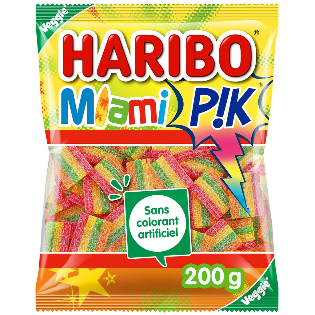 HARIBO Miami Pik - pack de 200 g