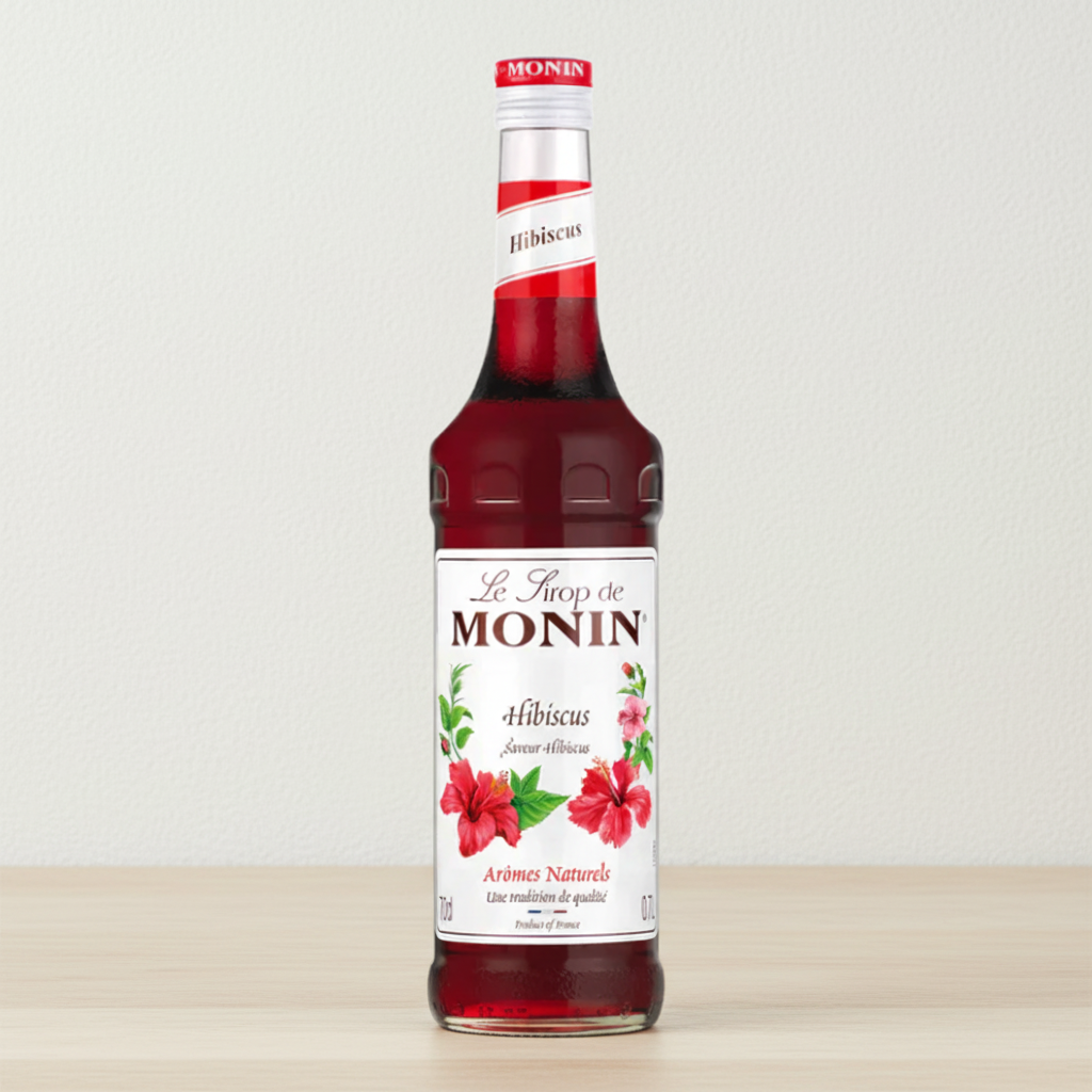 MONIN Sirop saveur hibiscus - 700 ml