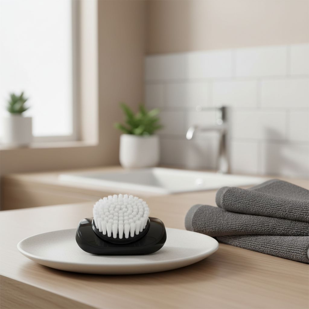 Braun EasyClick Brosse Nettoyante Visage Originale – Accessoire Compatible Rasoirs Électriques Series 5, 6 et 7
