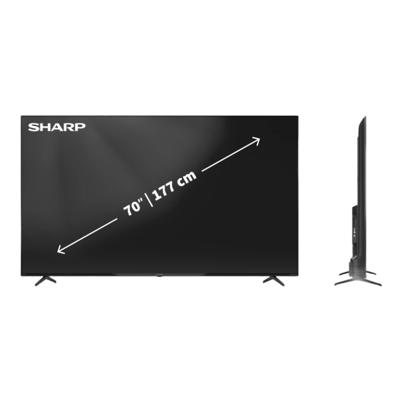 SHARP TV 70HP5265E 70 po (177 cm) 4K UHD QLED