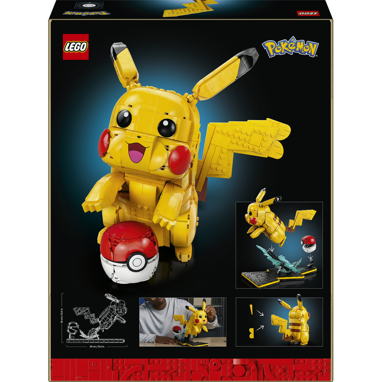LEGO Pokémon 72152 Pikachu et Poké Ball