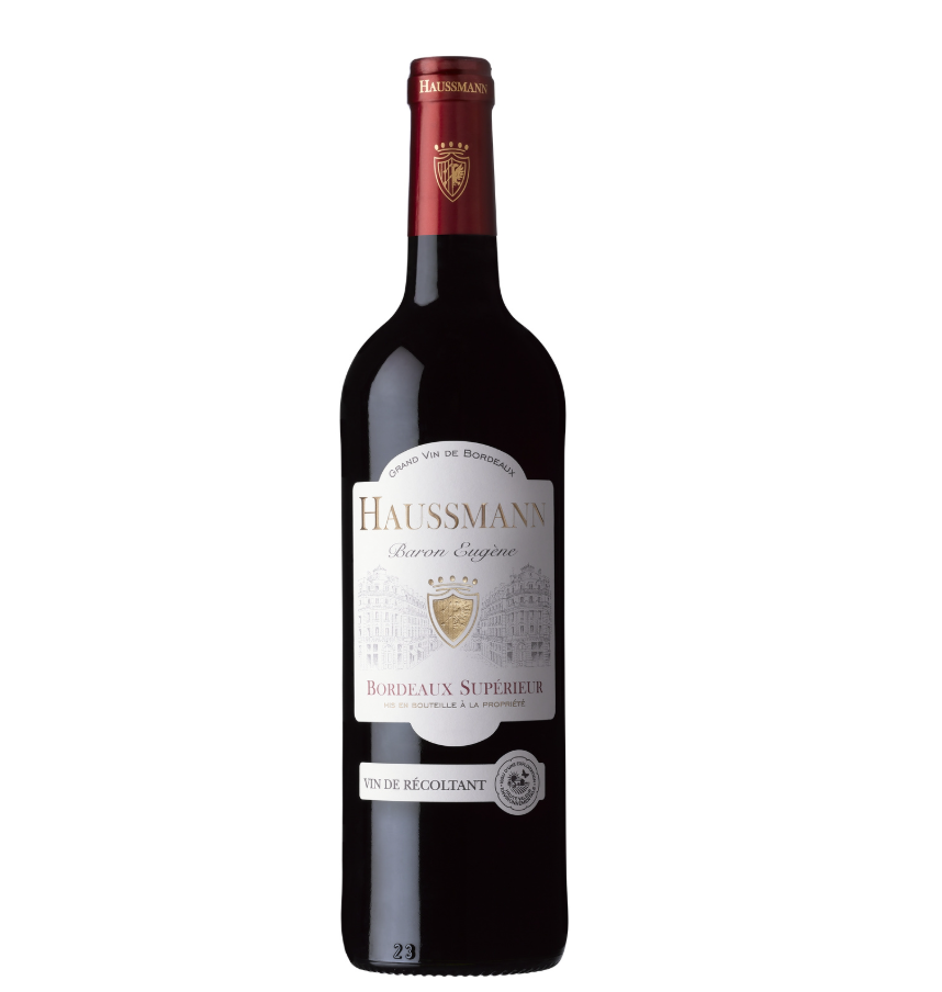 HAUSSMANN Vin Rouge Bordeaux Supérieur 75cl