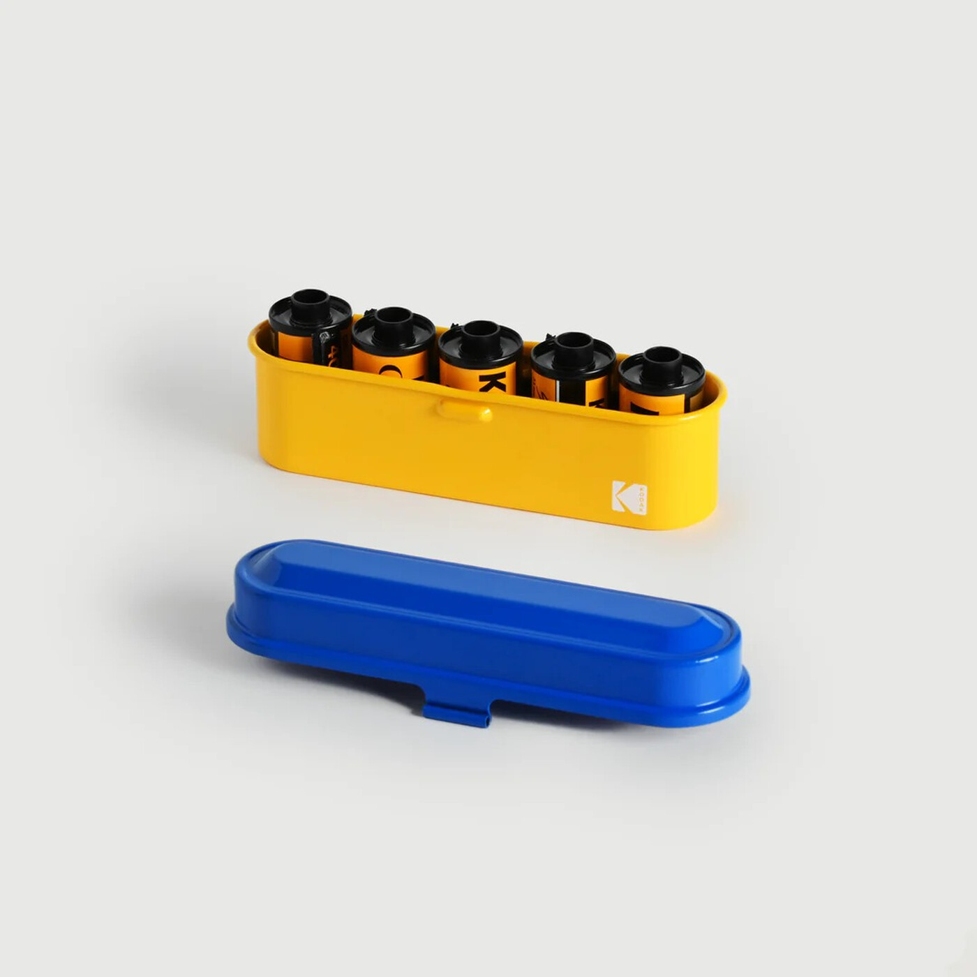 Kodak Boîte de rangement en métal pour pellicule 135 mm (bleu)