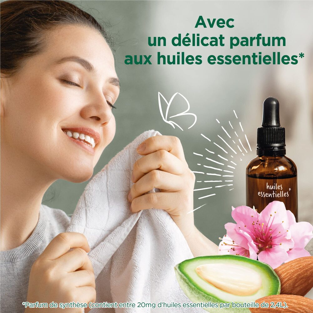 Maison Verte Lessive doypack amande peaux sensibles 33 lavages 1,485 L