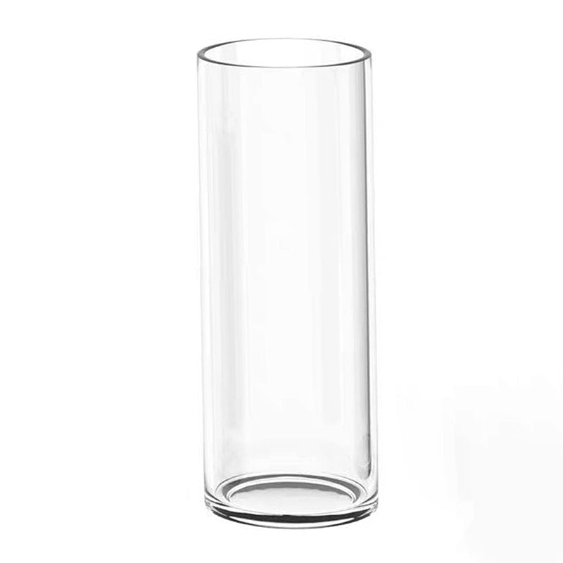 Grand vase en verre cylindrique - 30 cm