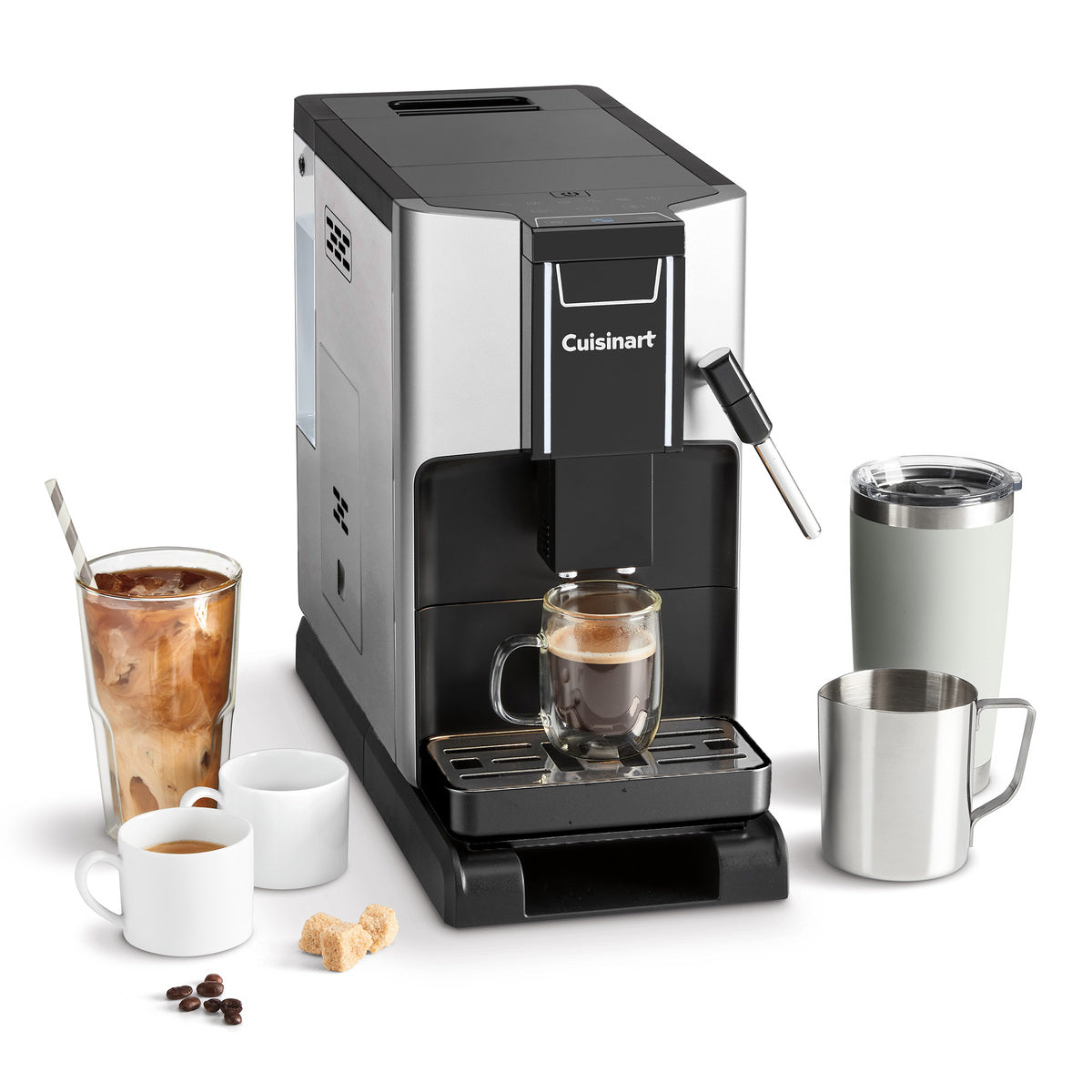 Cuisinart EM550E Machine à café entièrement automatique, 4 options de café d'une simple touche