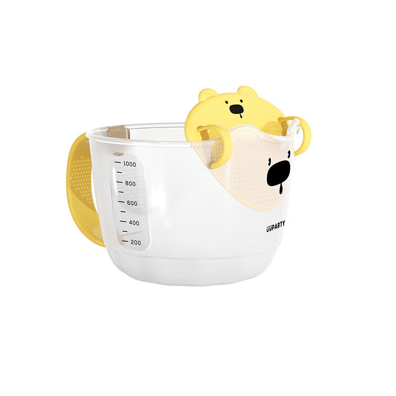 BJ Verre Doseur Plastique avec Filtre 1000ml