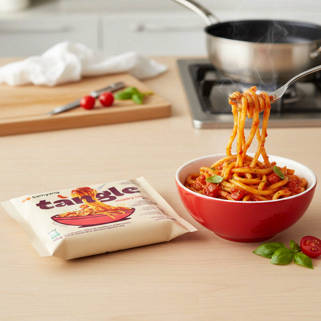 Samyang Tangle Nouilles aux morceaux de tomates - 105 g