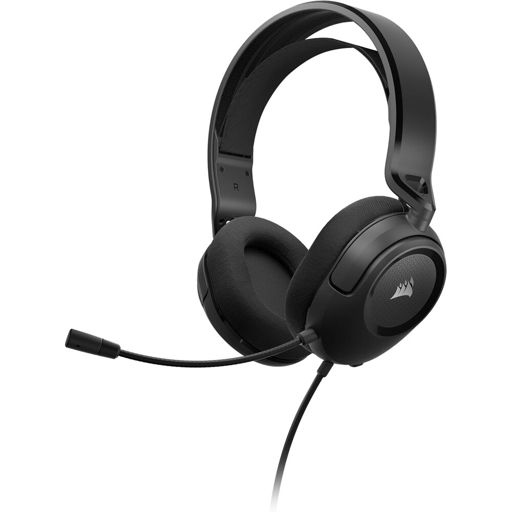 Corsair HS35 v2 Casque Gaming Filaire (Jack 3,5 mm) - Micro intégré - Carbone
