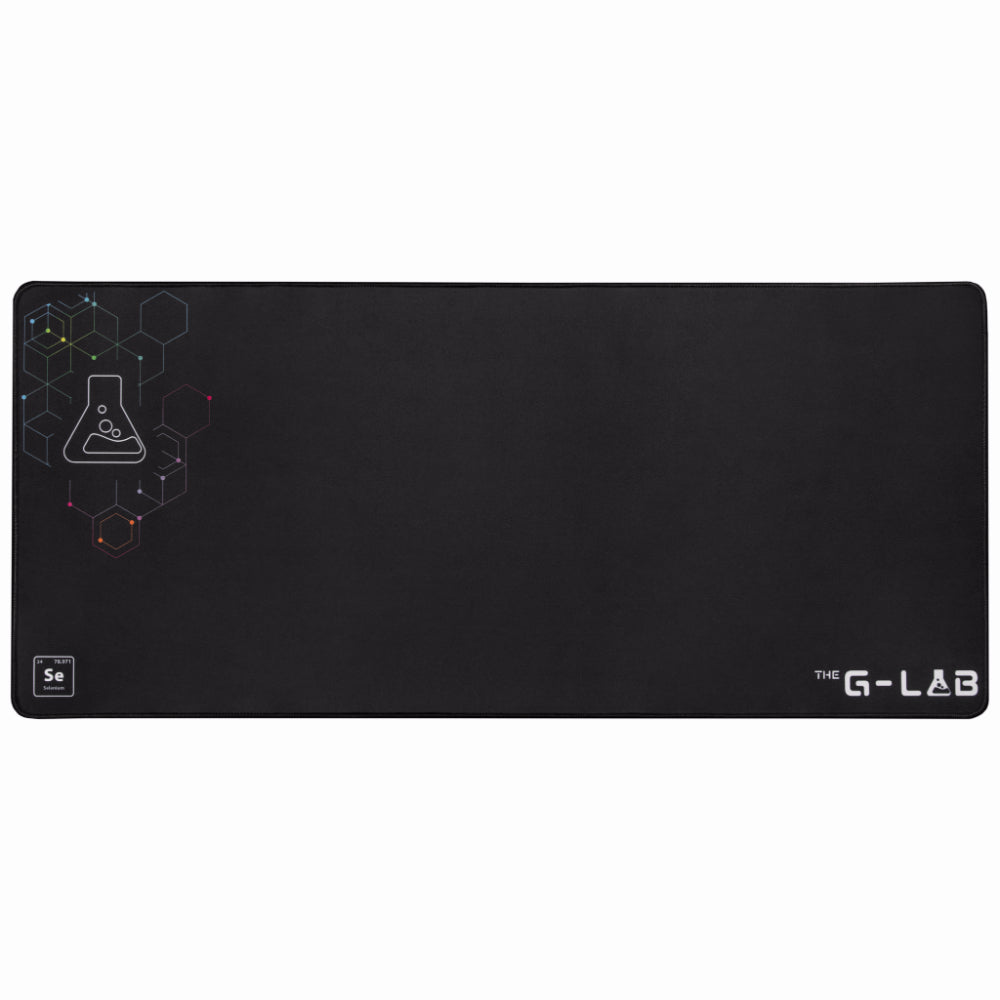 THE G-LAB Pad Selenium Tapis de souris Gaming XXL - 900x400x4mm - Noir