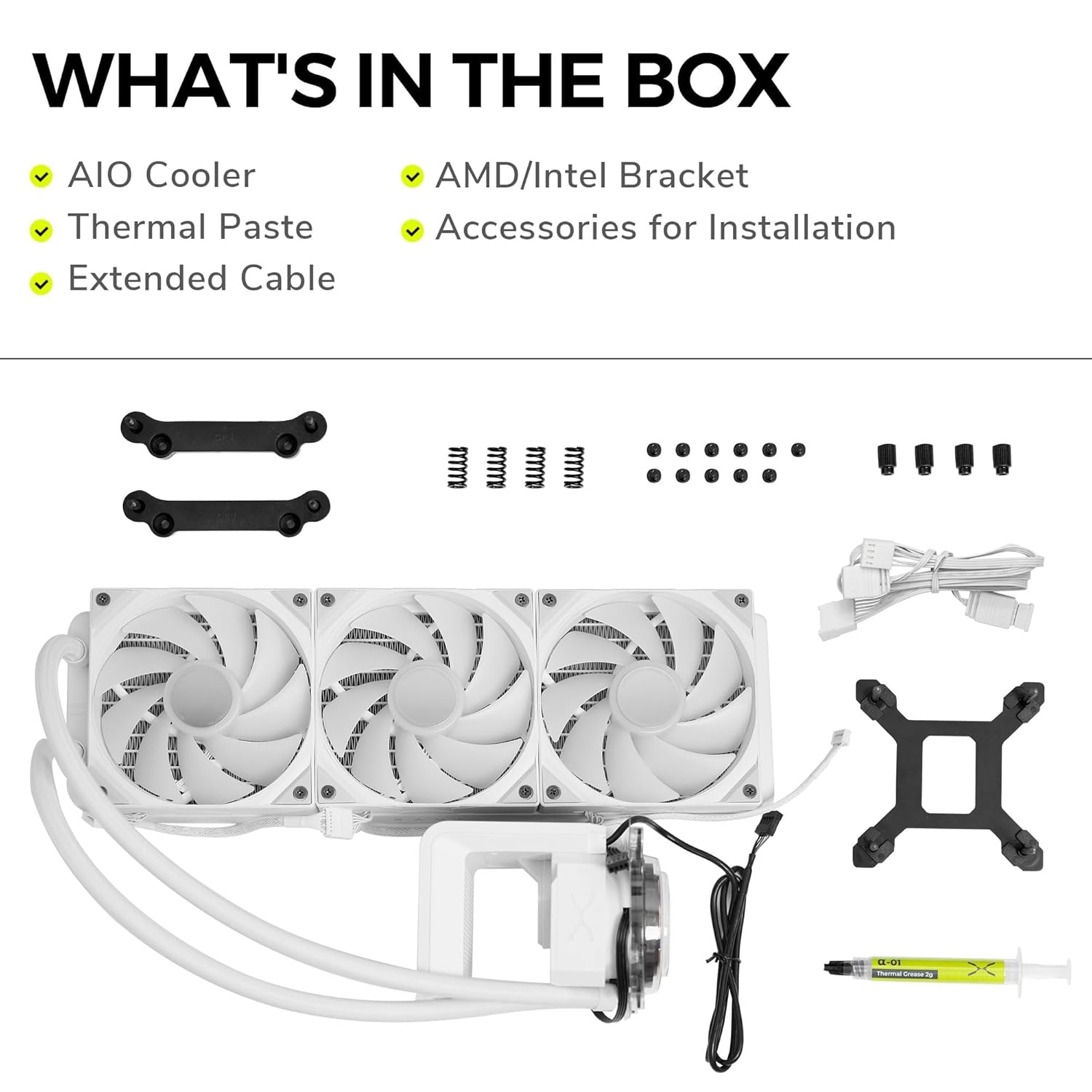 TRYX Panorama SE 360 ARGB - Blanc