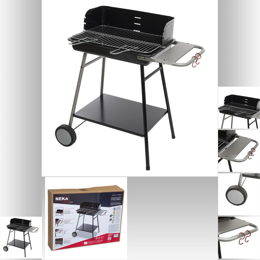 Neka Azur Barbecue au charbon de bois en acier - 55 cm