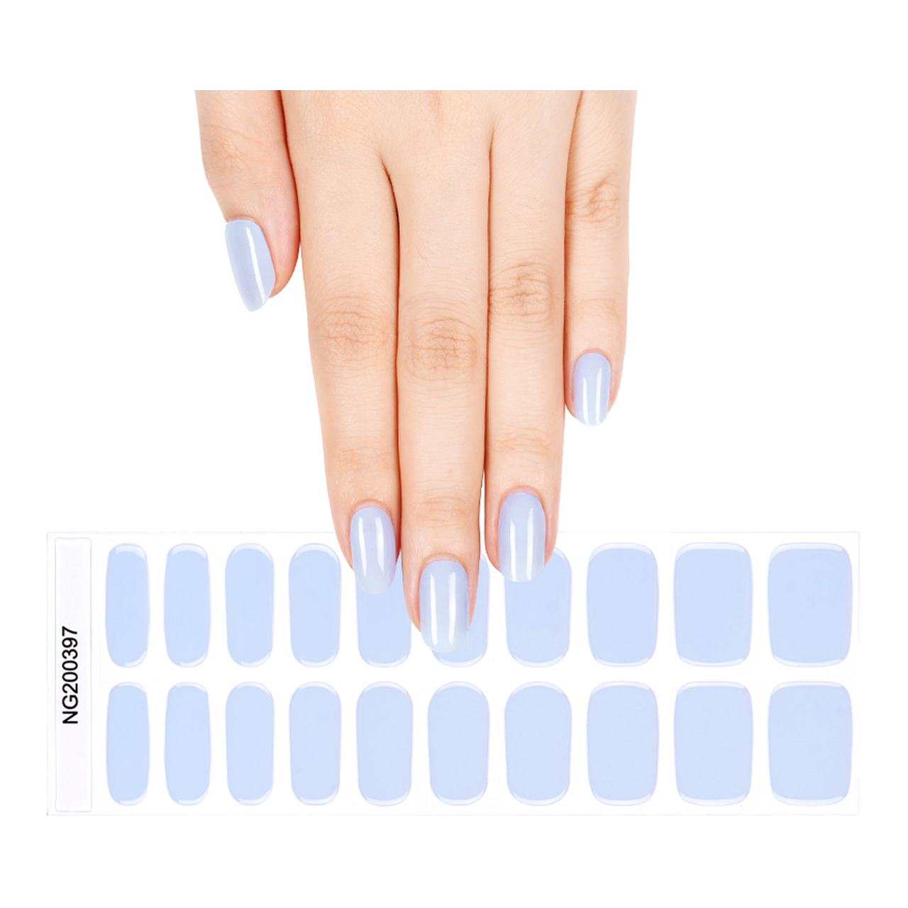 MeoMagic 14-169 Autocollants gels pour ongles - 20 pièces