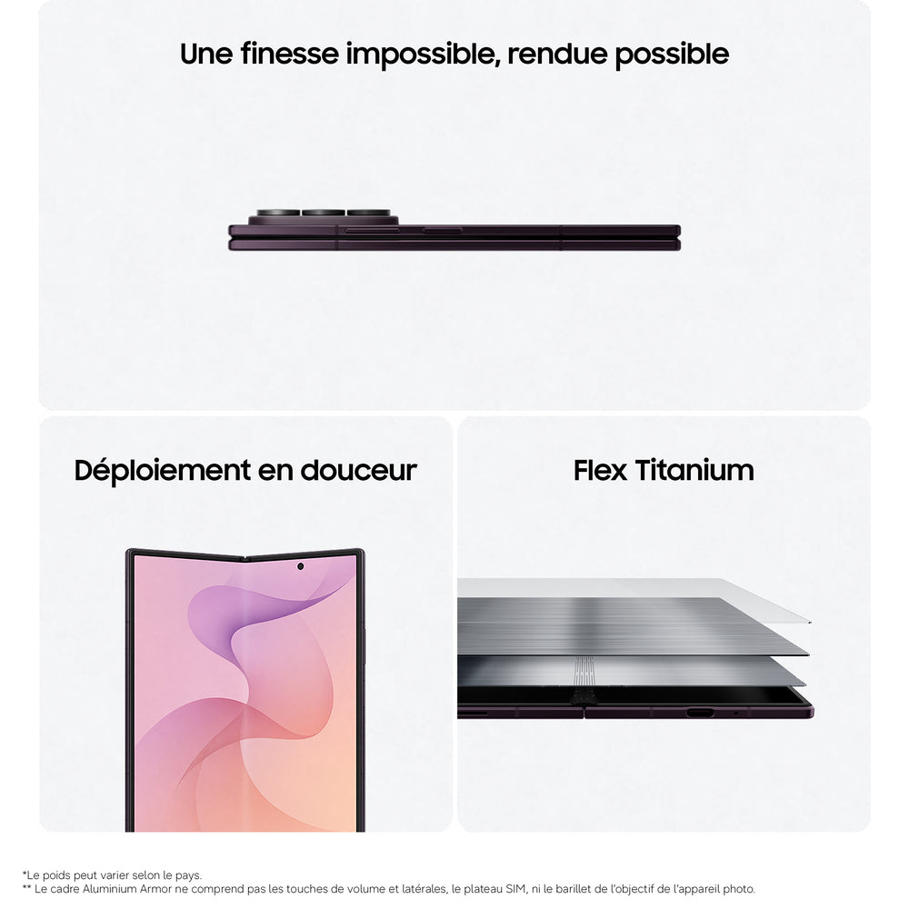 Galaxy Z Fold 8 Ultra Violet Techno 512 Go