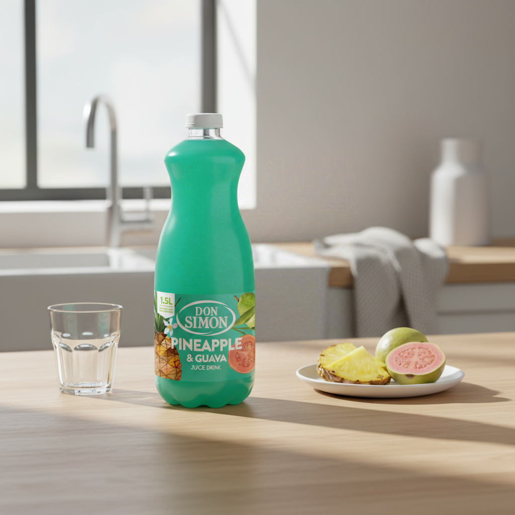 Don Simon Boisson à la goyave et à l’ananas, Bouteille PET 1,5 L