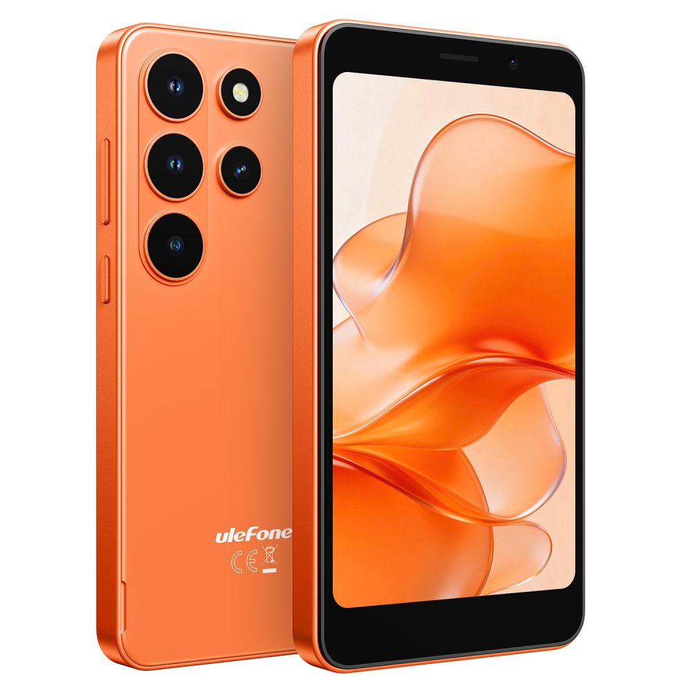 Ulephone Note 22 (3+32) Orange Smartphone Android 16 Go 4G Sans Chargeur Double SIM