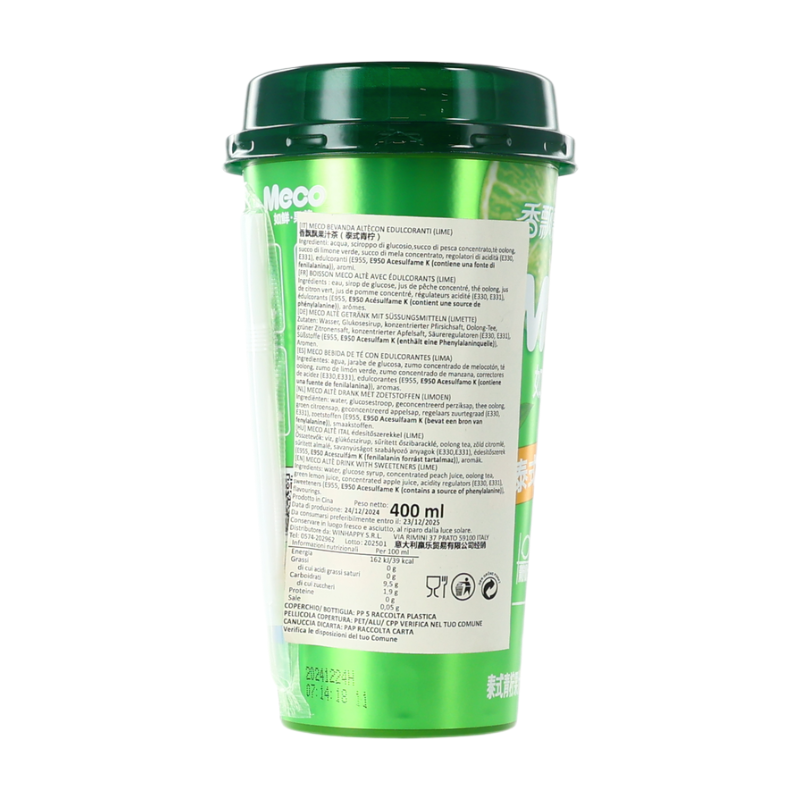SENPURE Meco Thé saveur citron vert thaï - 400 ml