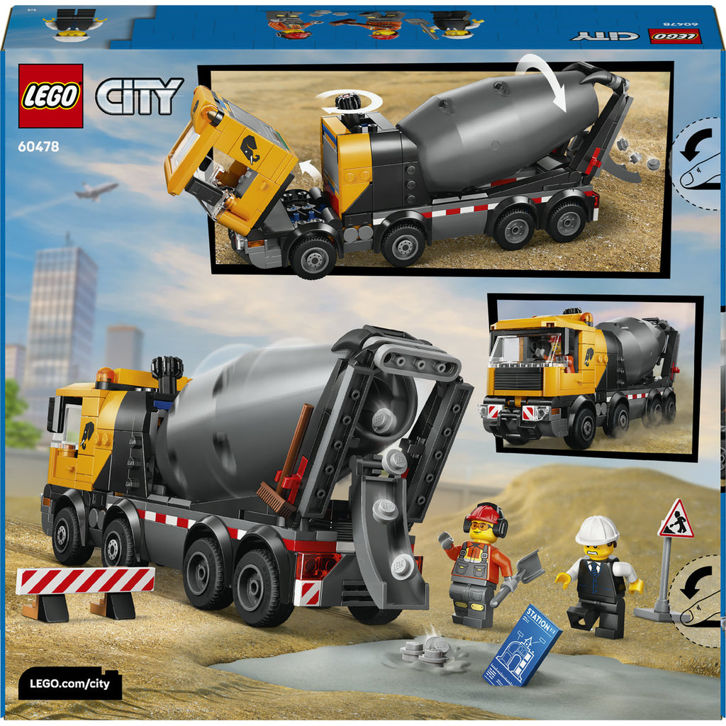 LEGO City 60478 La bétonnière