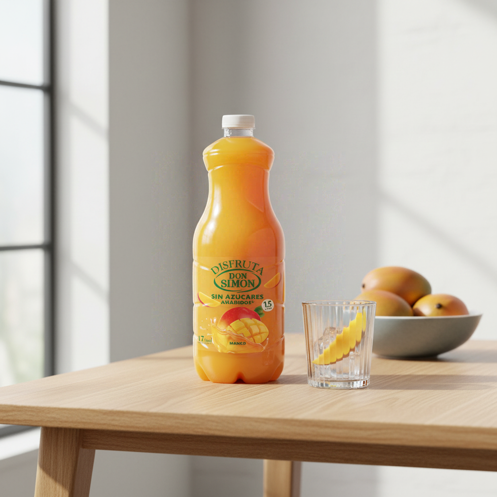 Don Simon Savourez Nectar de mangue sans sucres ajoutés PET 1,5 L