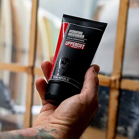 Uppercut Deluxe Crème Visage Hydratante pour Homme pour Apaiser et Réparer la Peau 120 ml