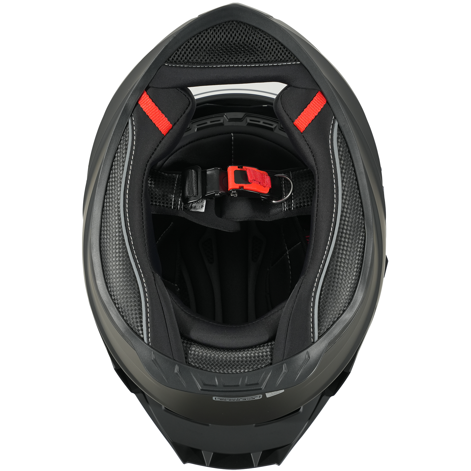 MY-936 Casque de moto intégral, avec visière solaire, approuvé ECE 22.06, unisexe pour hommes et femmes, noir mat, taille XXL