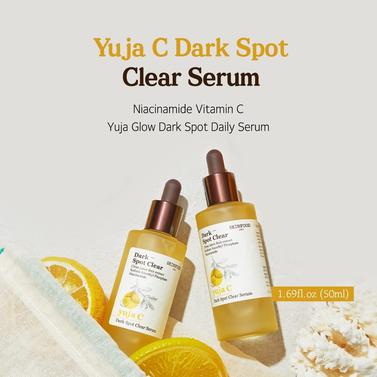 SKINFOOD Yuja C Sérum Anti-Taches 50 ml