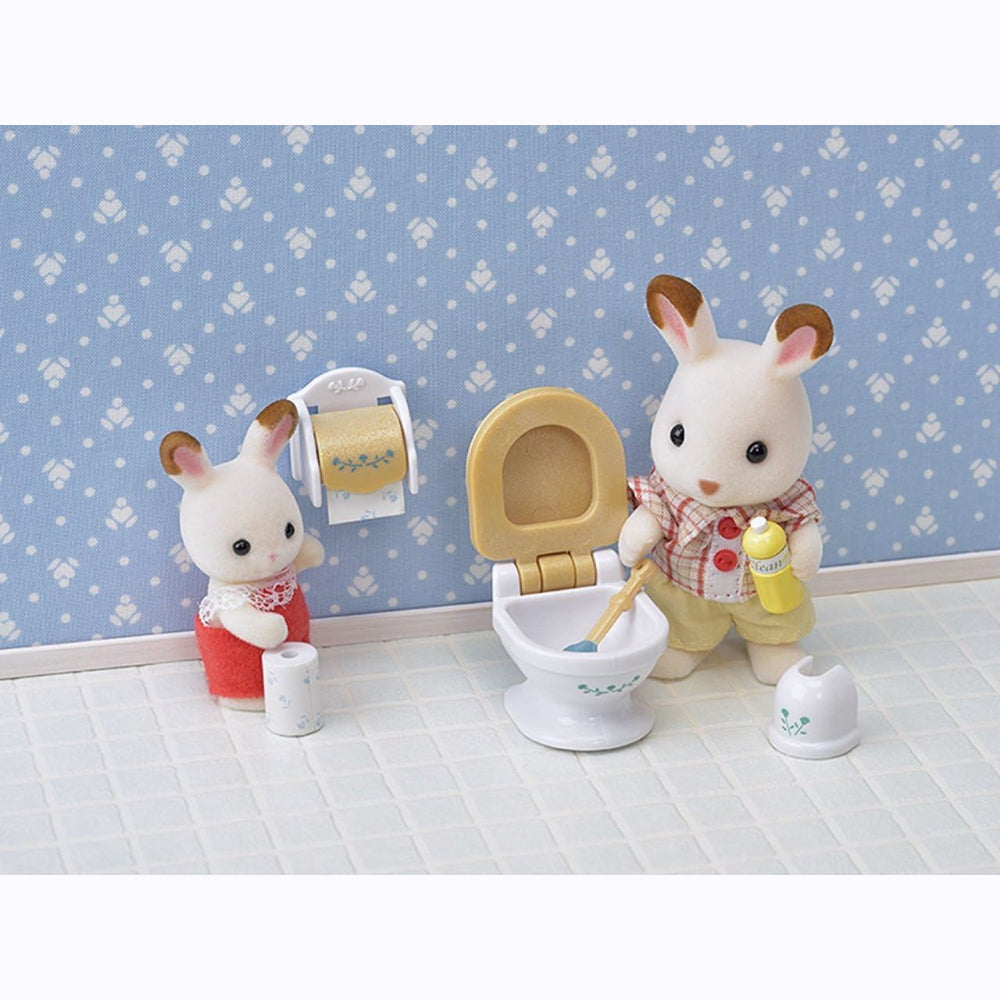 Sylvanian Families Ensemble salle de bains de campagne