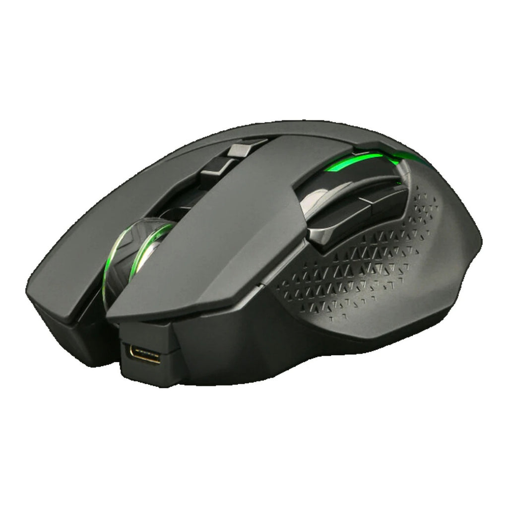 THE G-LAB Kult Caesium Souris gaming sans fil 7200 DPI, 6 boutons, Éclairage RGB, Noir