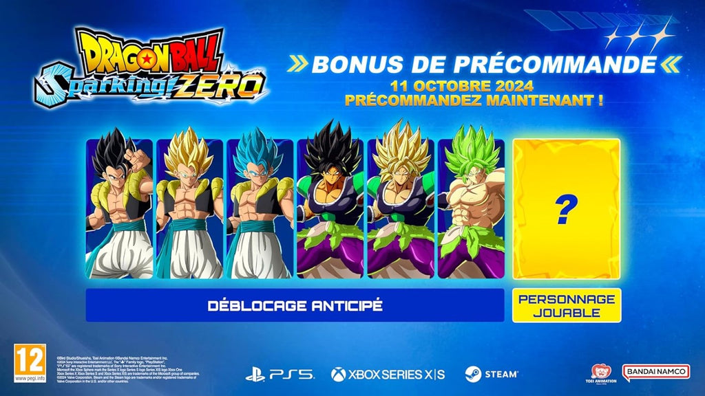 Bandai Namco Entertainment Dragon Ball Sparking! Zero PS5