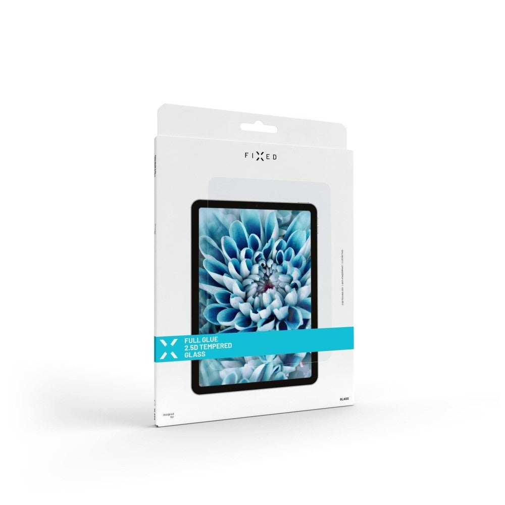 FIXED Protection d’écran en verre trempé 2,5D pour Apple iPad 10,9 pouces (2022)/iPad 11 pouces (2025)