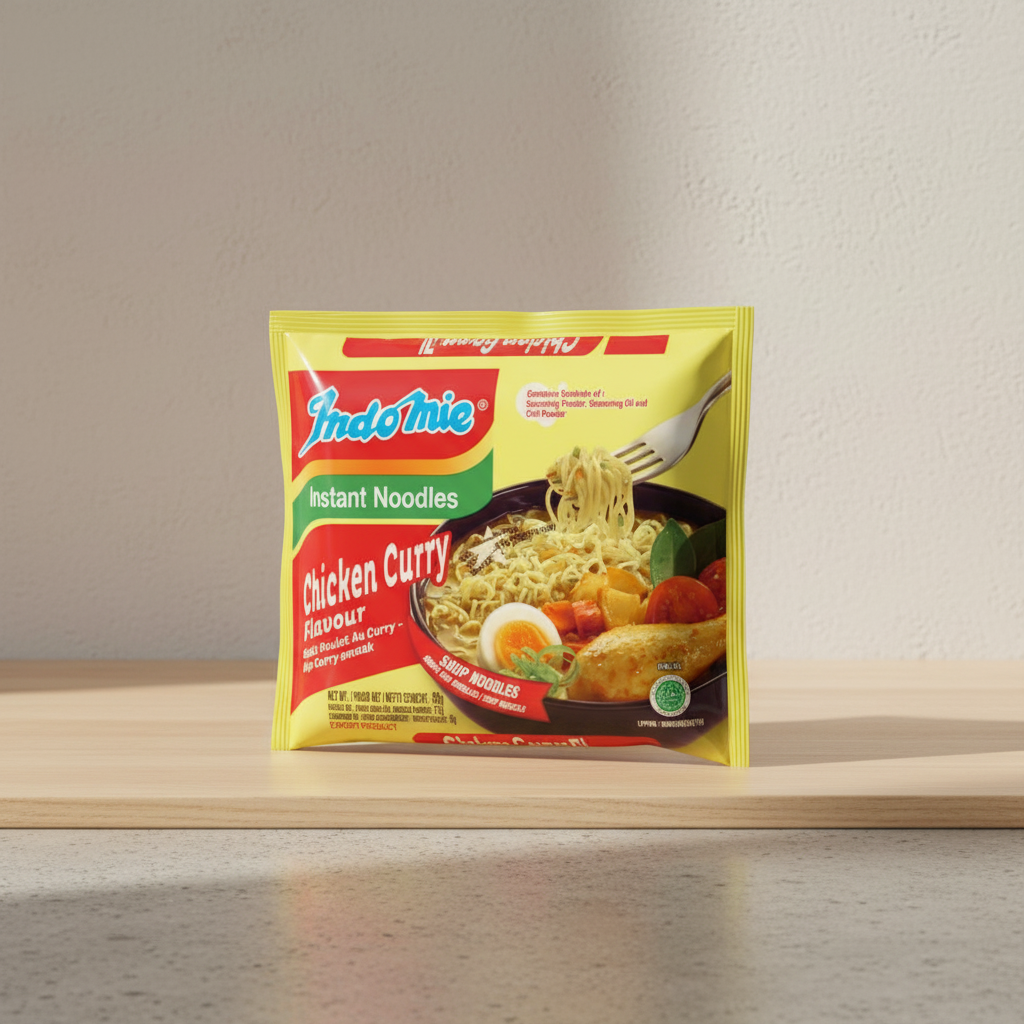 Indomie - Nouilles Saveur Poulet Curry - 80 g