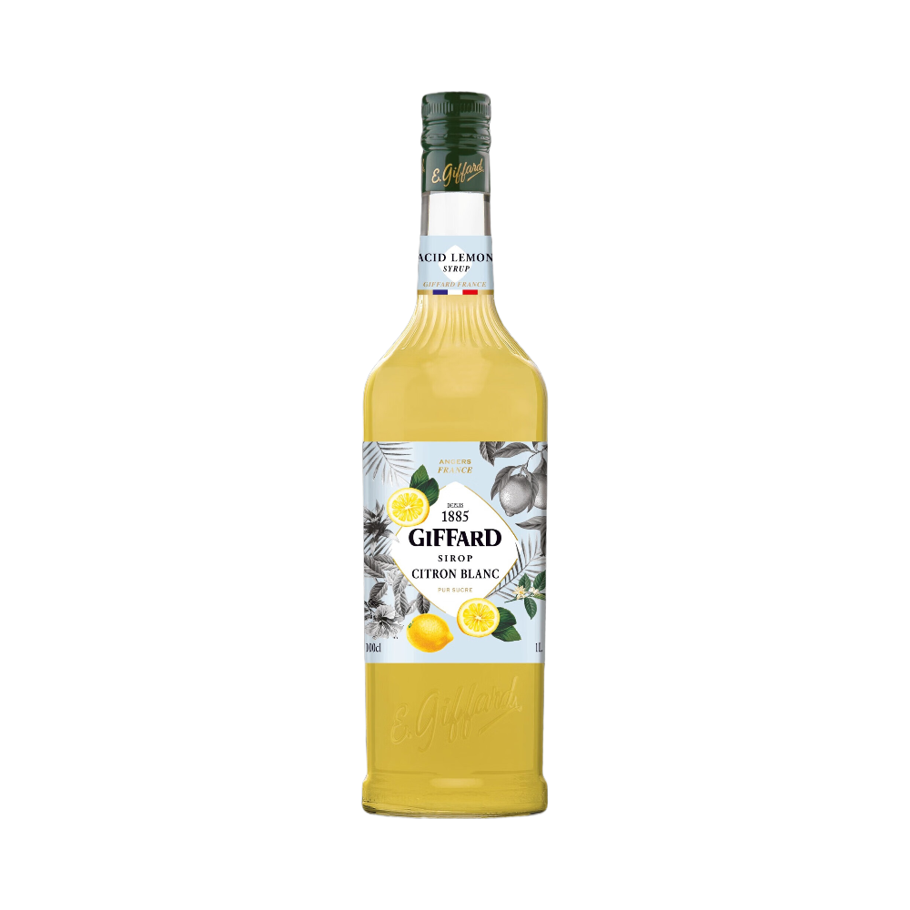 GIFFARD Sirop saveur citron blanc - 1 L