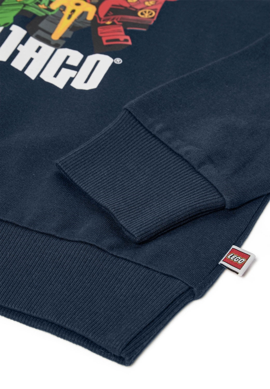 LEGO® NINJAGO® Sweat à capuche LWSIAN 111 Bleu marine foncé 128