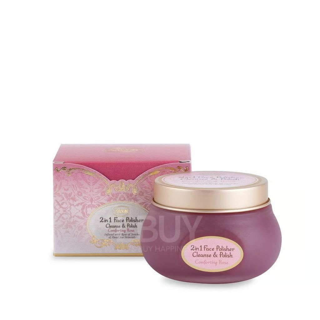 SABON Gommage Nettoyant Visage 2 en 1 - Rose de Damas - 125 ml