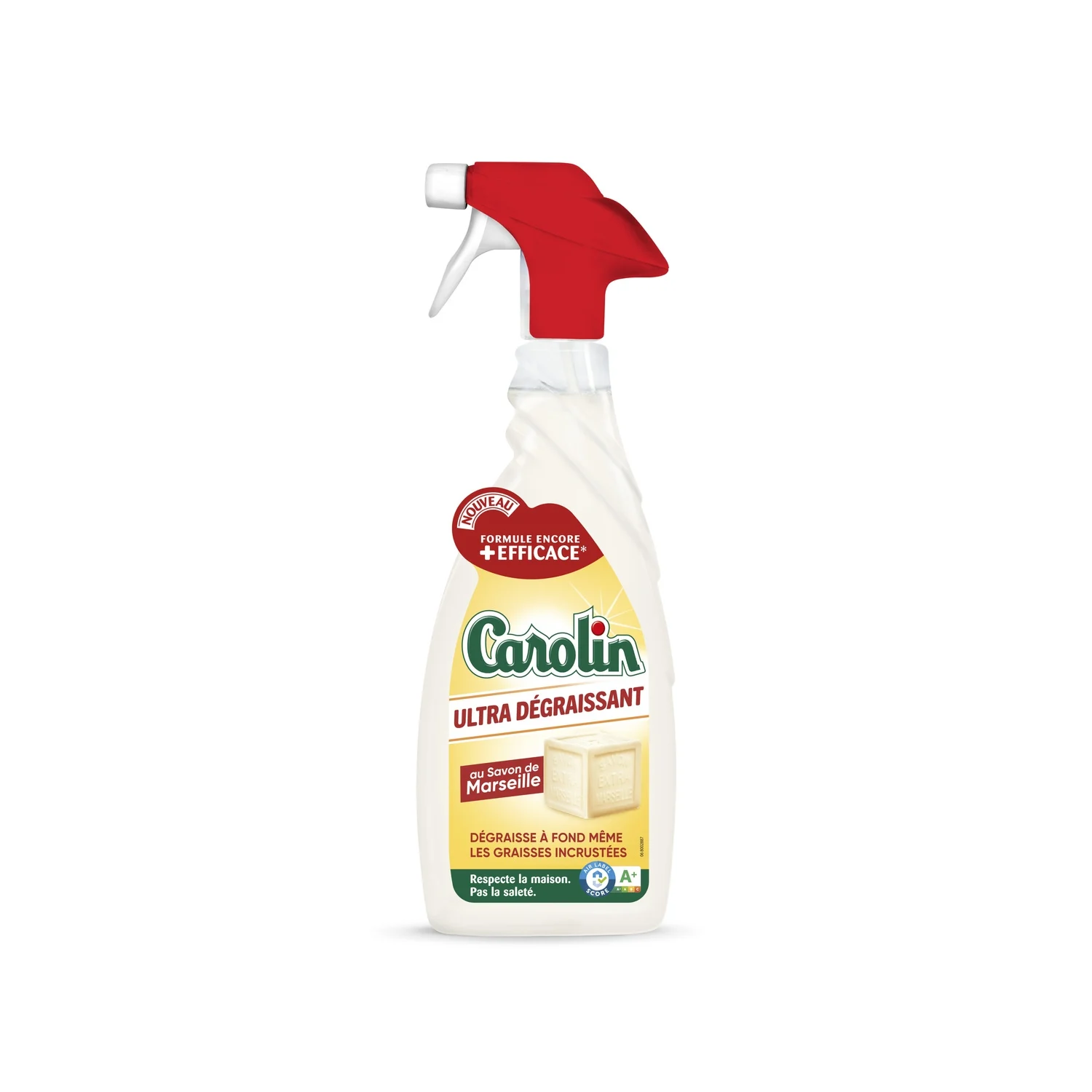 Carolin Spray Ultra-Déodorisant Savon de Marseille 650 ml